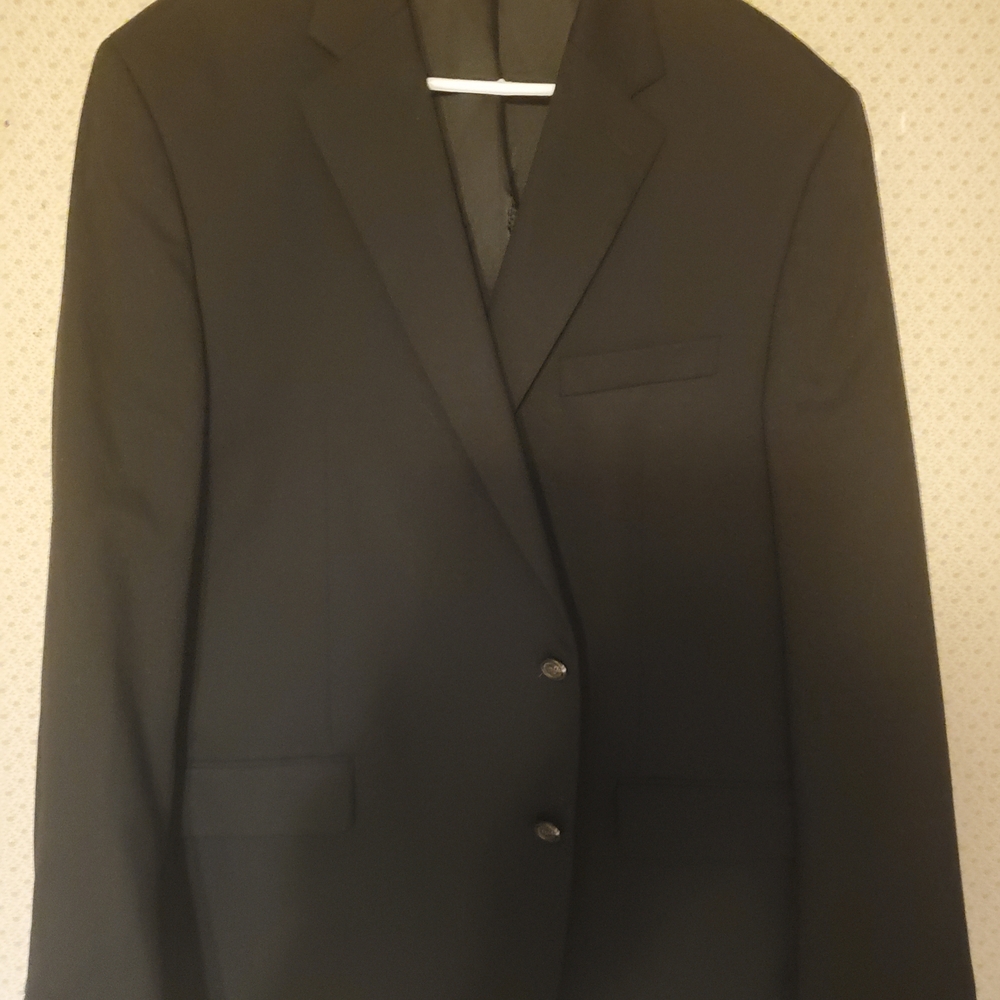 Chaps Men's Black Suit Jacket